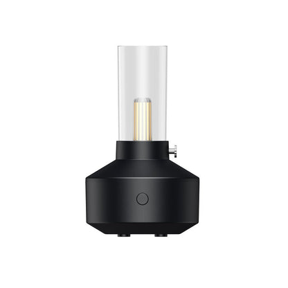 Aromatherapy Diffuser with Night Light - GlowMist-Black-Nora Luxe