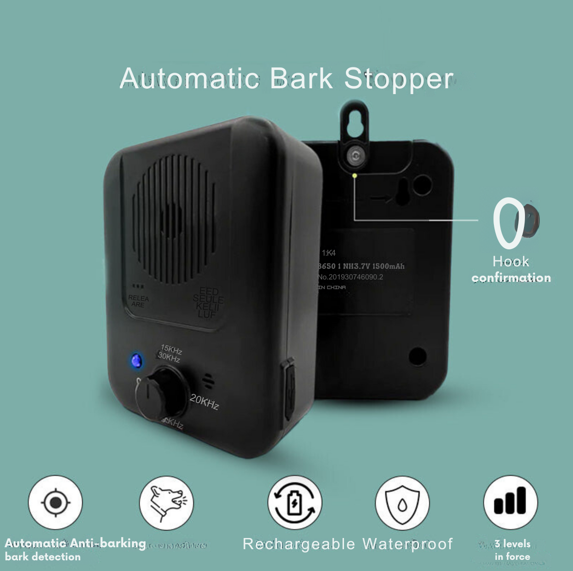 Automatic Bark Stopper - WoefControl-Nora Luxe