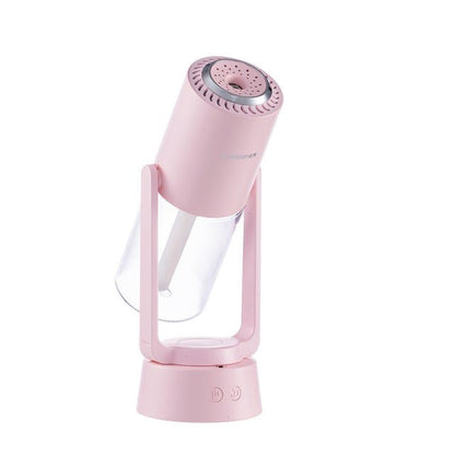 Automatic Rotating Humidifier - AquaSpin-Pink-Nora Luxe
