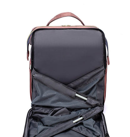 Portable Baby Bed and Nappy Bag – Multi-Function Travel Backpack