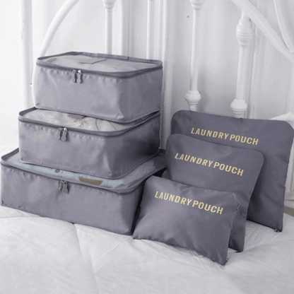 Luggage Packing Organiser Set (2-Piece)-  Space-Saving Travel Storage Bags