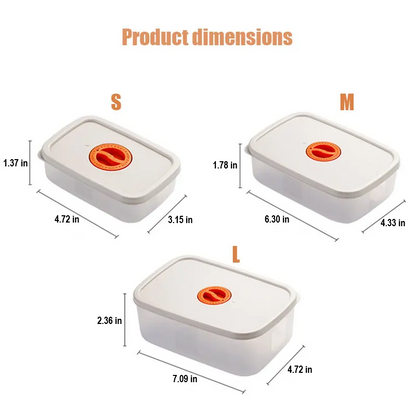 Bento Food Storage Containers - FreshKeeper-S-Nora Luxe