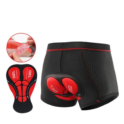 Bicycle undertrousers with padding – Matteo-Red-S-Nora Luxe