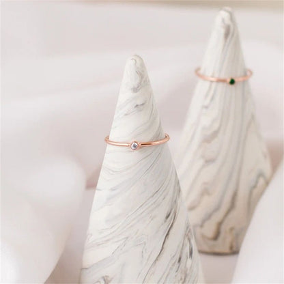 Birthstone Ring - Celestia-1.93 in-January - Red-Nora Luxe