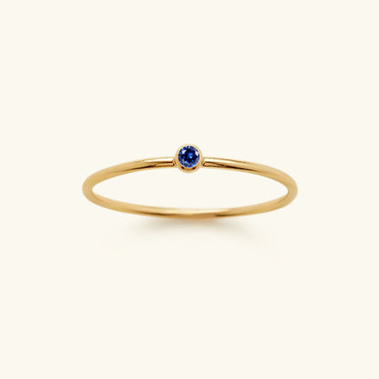 Birthstone Ring - Celestia-1.93 in-September - Sapphire-Nora Luxe