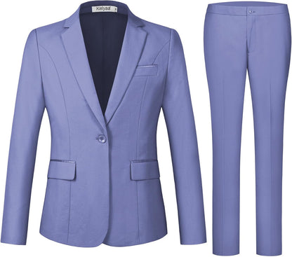 Blazer and Trousers Set - Verona-Black-XS-Nora Luxe