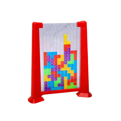 Block Puzzle - BrainBlocks-Red-Nora Luxe