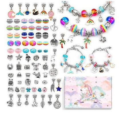 Bracelet Creation Set - Crystal Creations Bracelet Set-Colorful - Unicorn-Nora Luxe