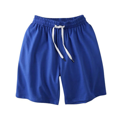 Breathable & lightweight men's leisure shorts for sports & everyday wear – Kiano-Blue-L-Nora Luxe