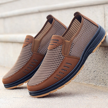 Breathable mesh sneakers - Noah-Brown-5.5-Nora Luxe