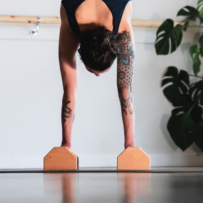 Calisthenics Wooden Parallettes Bars-Nora Luxe
