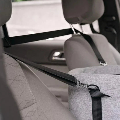 Car seat for Pets - PawVoyage-Gray-Nora Luxe