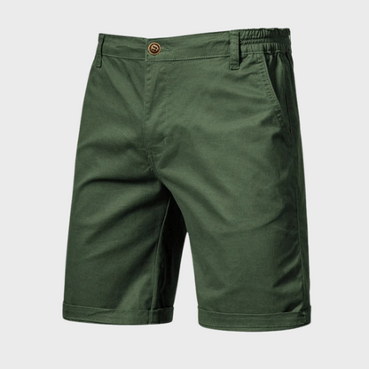 Casual men's cotton shorts – Luca-Green-XS-Nora Luxe