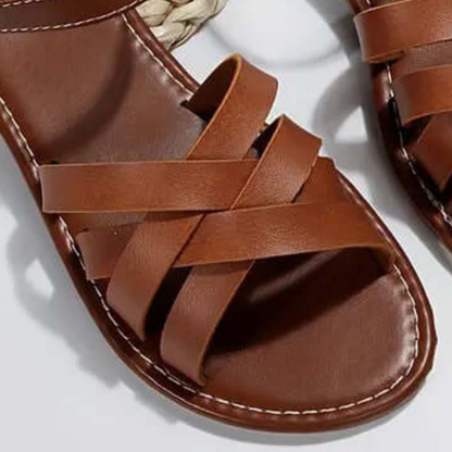 Casual Sandals for Women - Lina-White-4.5-Nora Luxe