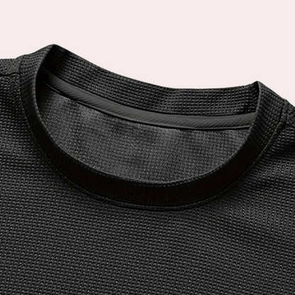 Casual Two-Piece Summer Set for Men - Jules-Black-S-Nora Luxe