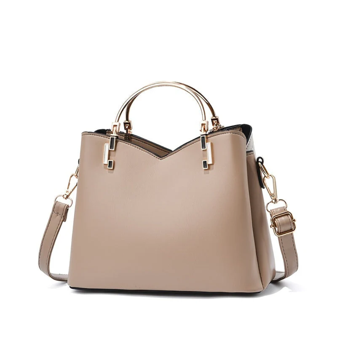 Chic Ladies Handbag - LuxeGrace-Light Blue-Nora Luxe