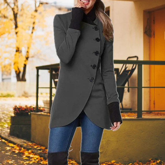 Chic Windbreakers for Women - Sierra-Gray-S-Nora Luxe