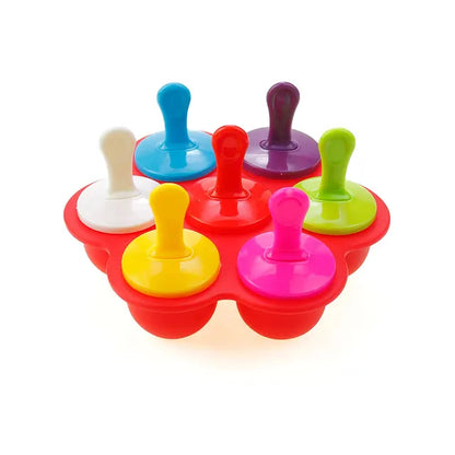 Child Ice Cream Maker for Refreshing Snacks - FrostyFun-Red-Nora Luxe