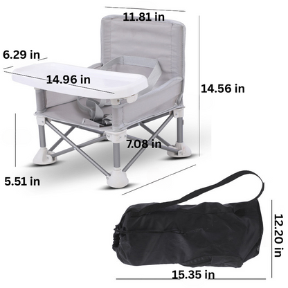 Children's Camping Chair - Adventure Chair-Gray-Nora Luxe
