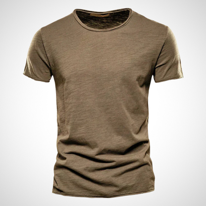 Classic Breathable Cotton Shirt for Men - Marco-Brown-S-Nora Luxe