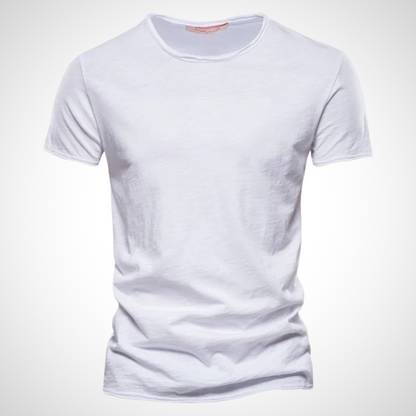Classic Breathable Cotton Shirt for Men - Marco-White-S-Nora Luxe
