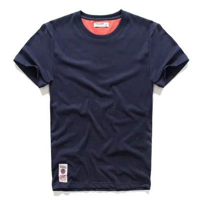 Classic cotton t-shirt with a timeless look - Victor-Green-XS-Nora Luxe