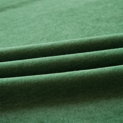 Classic cotton t-shirt with a timeless look - Victor-Green-XS-Nora Luxe