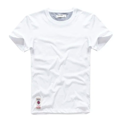 Classic cotton t-shirt with a timeless look - Victor-White-XS-Nora Luxe