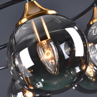 Classic LED Ceiling Light - LumiAura-Smoke grey-Daylight-4-Nora Luxe