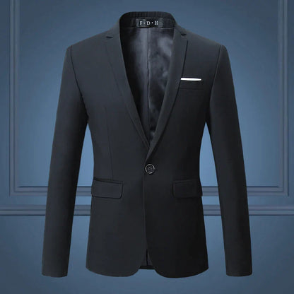 Classic Men's blazer - Maxim-Black-S-Nora Luxe