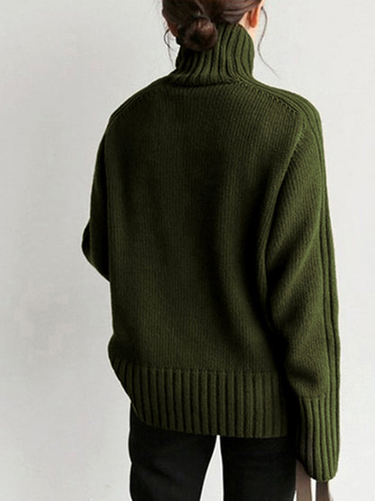 Classic Sweater for Women - Clara-Navy-XS-Nora Luxe