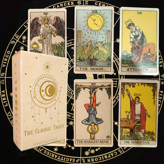 Classic Tarot Card Set (78 cards) - SoulPath-Nora Luxe