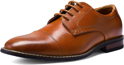 Classic Wingtip Men's Shoes - Victor-Brown-6.5-Nora Luxe