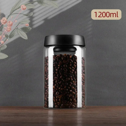 Coffee Bean Storage Jar - AirVault-500ml-Nora Luxe
