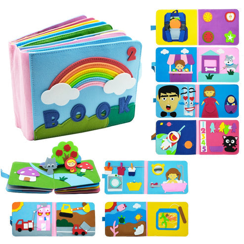 Colorful Baby Book - ExploreMore-Nora Luxe