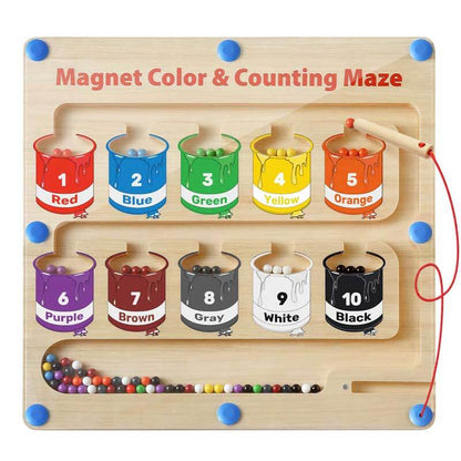 Colorful Magnetic Counting Puzzle - MagniTally-Nora Luxe