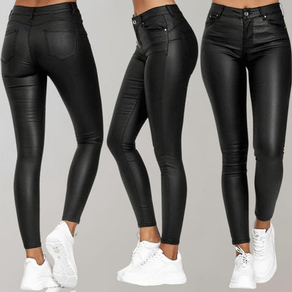 Comfort Fit Trousers - Luxura-Black-S-Nora Luxe