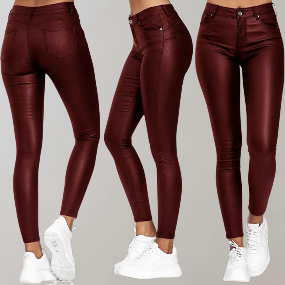 Comfort Fit Trousers - Luxura-Black-S-Nora Luxe