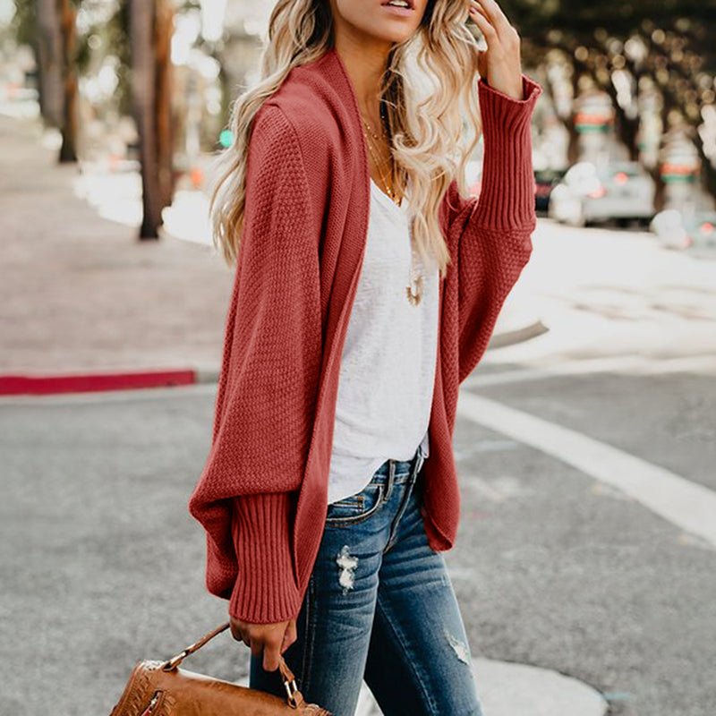 Comfortable and Stylish Women's Cardigan - Livia-Green-One Size-Nora Luxe
