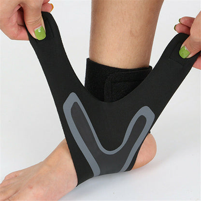 Comfortable Ankle Brace - FlexiGuard-Black-Left-M-Nora Luxe