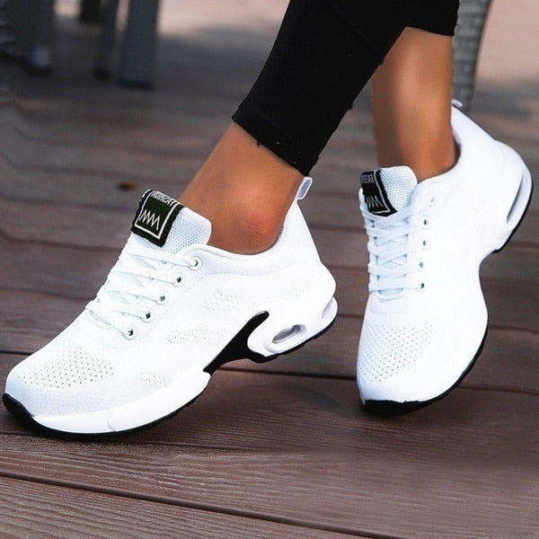 Comfortable & Breathable Orthopedic Women's Sneakers – Marlene-Black-3-Nora Luxe