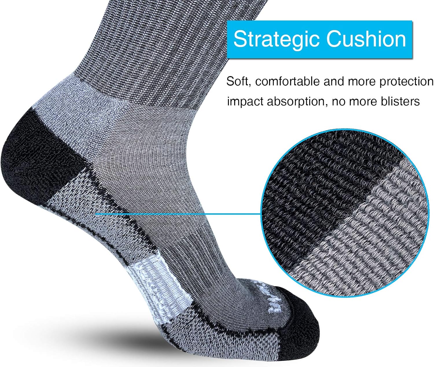 Comfortable Cotton Sports Socks (4 or 6 Pairs) - Lucas-Green (4 pairs)-Nora Luxe