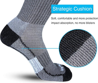 Comfortable Cotton Sports Socks (4 or 6 Pairs) - Lucas-Green (4 pairs)-Nora Luxe
