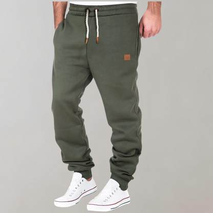 Comfortable Jogging Trousers for Men - Titan-Green-S-Nora Luxe