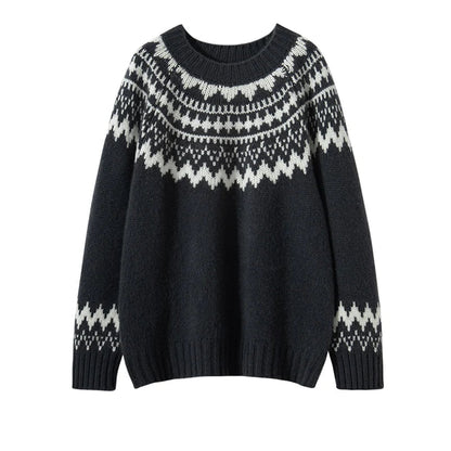 Comfortable Knitted Sweater for Women - Chloe-Beige-S-Nora Luxe