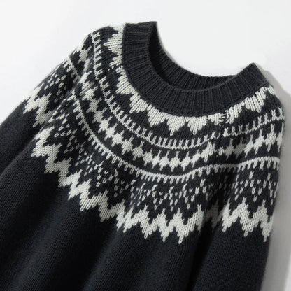 Comfortable Knitted Sweater for Women - Chloe-Beige-S-Nora Luxe