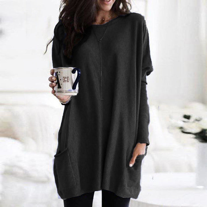 Comfortable Ladies' Sweater - Lina-Black-S-Nora Luxe