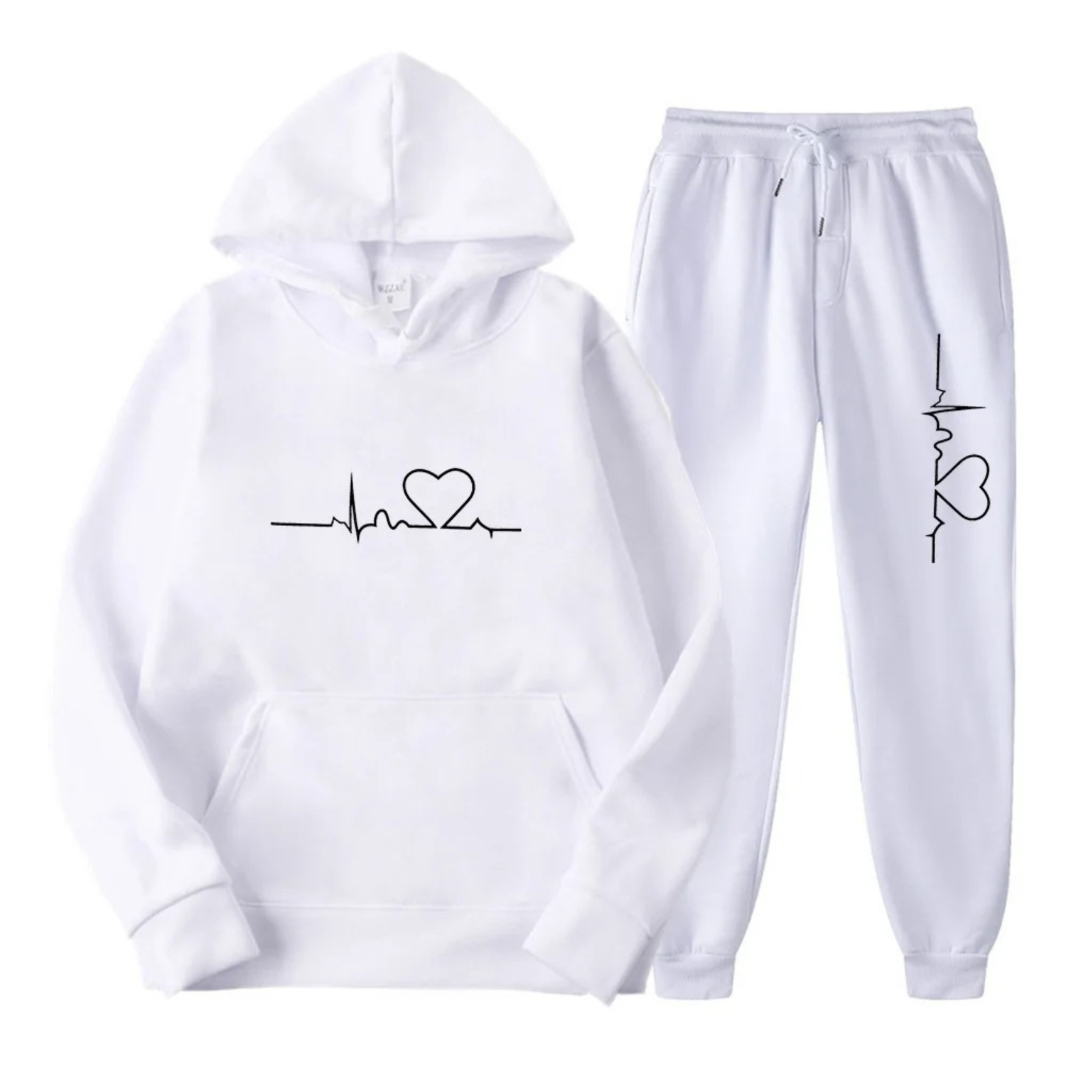 Comfortable Ladies Training Suit - Lyra-White-S-Nora Luxe