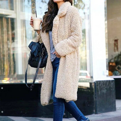 Comfortable Ladies Winter Coat - Mila-Dark Gray-S-Nora Luxe