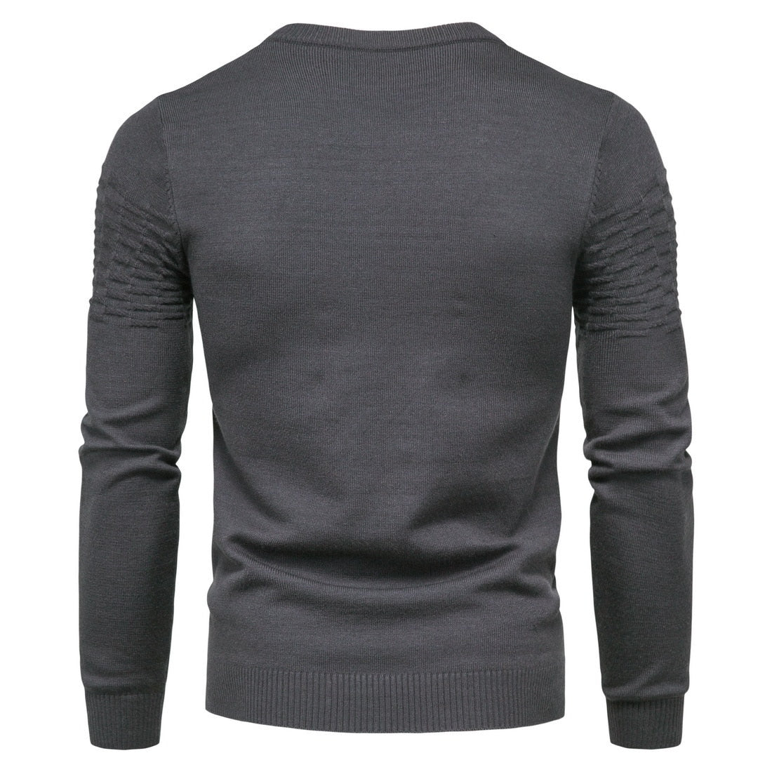 Comfortable Men's Sweater - Lorenzo-Black-M-Nora Luxe
